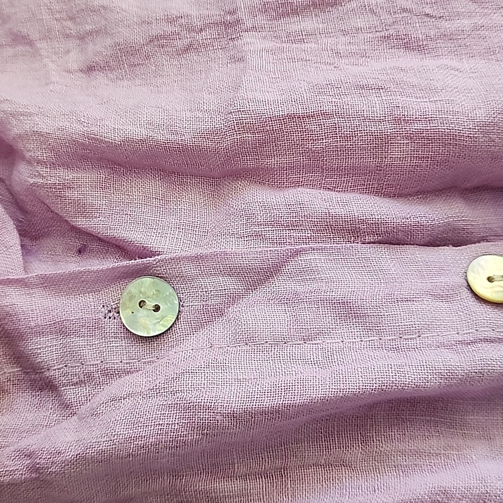 Ella Lavender Button-Up Jacket - image 2